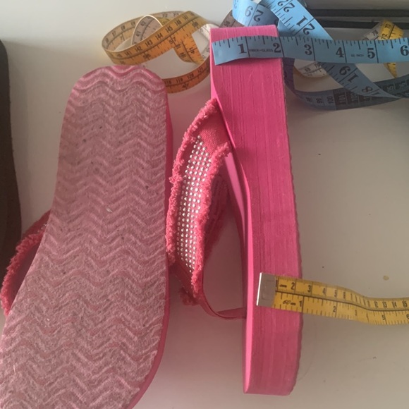 Bobee summer flip flops, 2” to 1” platform heels, 2 pairs - Picture 7 of 7